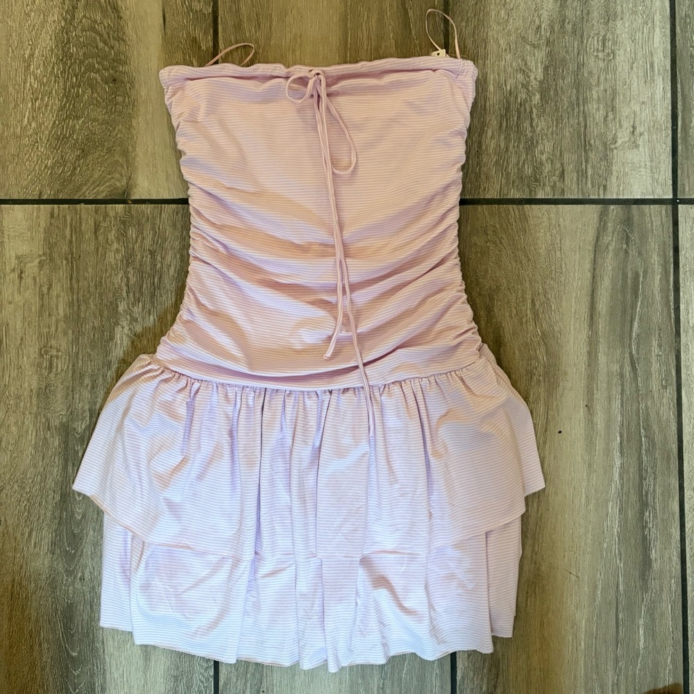 Hollister Soft Pink Strapless Dress